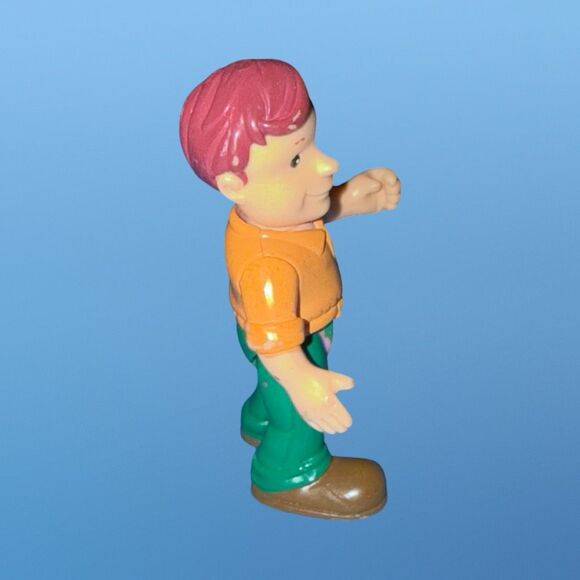 Vintage Fisher Price Loving Dollhouse Dad Man Figure Kids Replacement Toy 3” B15 - Picture 4 of 6